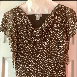 Adrianna Papell Silk Dress